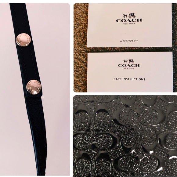 Coach Oxblood Black leather Bag - Picture 16 of 16